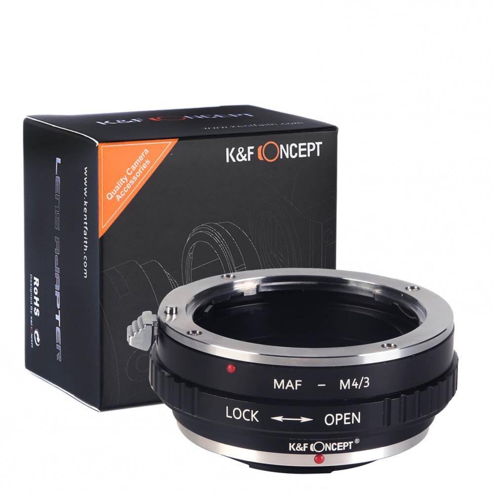  K&F Concept Objektivadapter till Sony/Minolta AF objektiv fr Micro 4/3 kamera