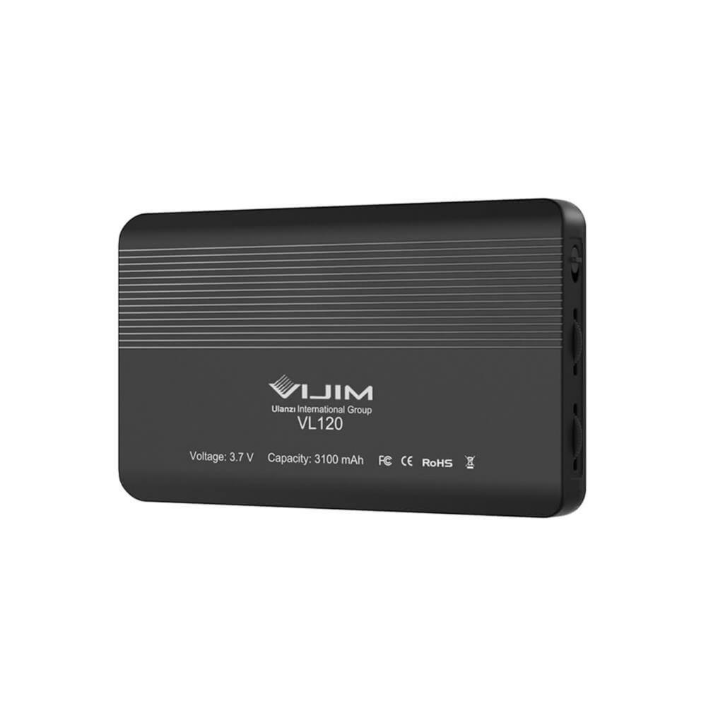 VIJIM Videolampa med diffusor & inbyggt batteri