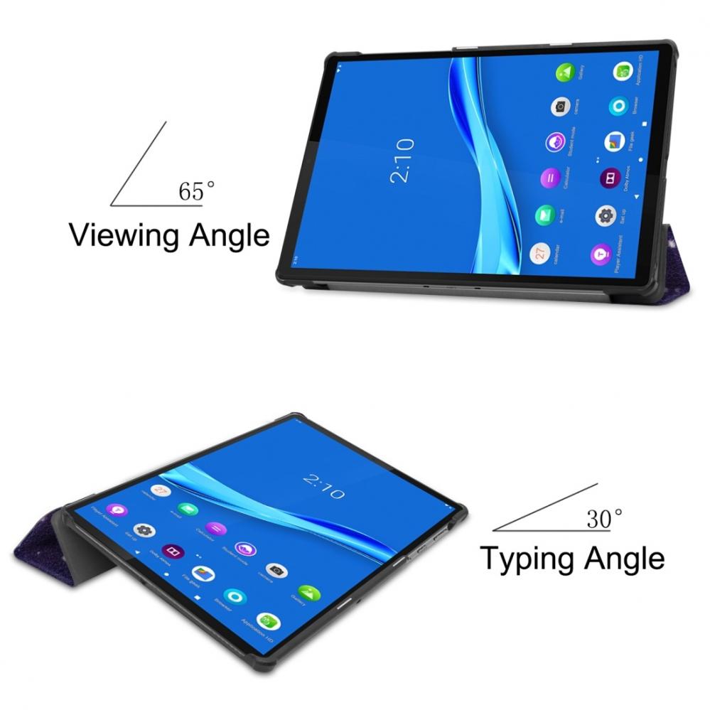  Fodral fr Lenovo Tab M10 Plus - Rymdmnster