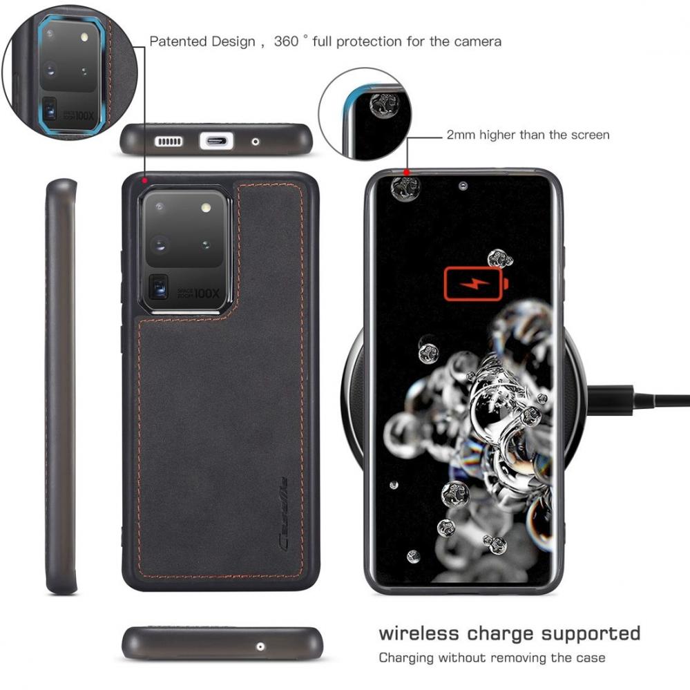  CaseMe Plnboksfodral med magnetskal fr Samsung Galaxy S20 Ultra