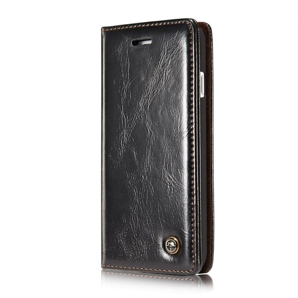 CaseMe Plånboksfodral med kortplats för iPhone 7/8 Svart