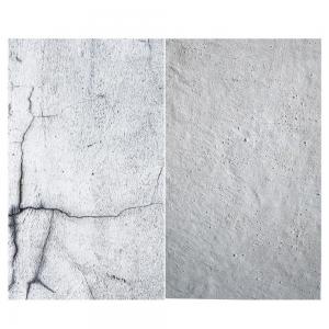  Pappersbakgrund PVC Sprucken cement dubbelsidig för fotografering 57x87cm