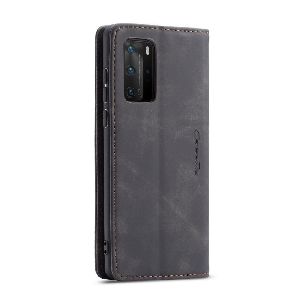  CaseMe Plnboksfodral fr Huawei P40 Pro Svart