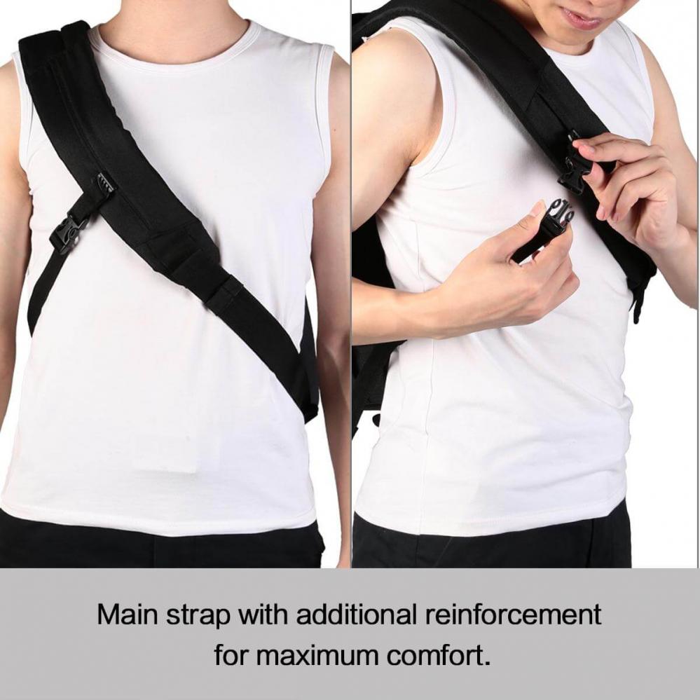 K&F Concept Kameraväska Sling 11L - Skydda Systemkameror & Objektiv