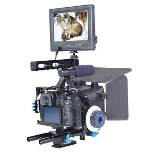 Yelangu Kamerarigg för Lumix DMC-GH4, G7 / Sony A7, A7S, A7R, A7RII & A7SII