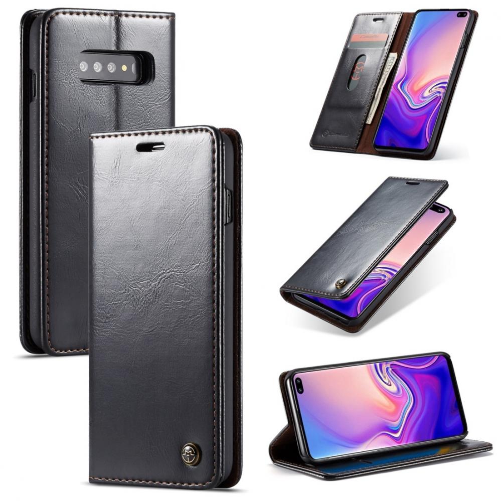  CaseMe Plnboksfodral med kortplats fr Galaxy S10