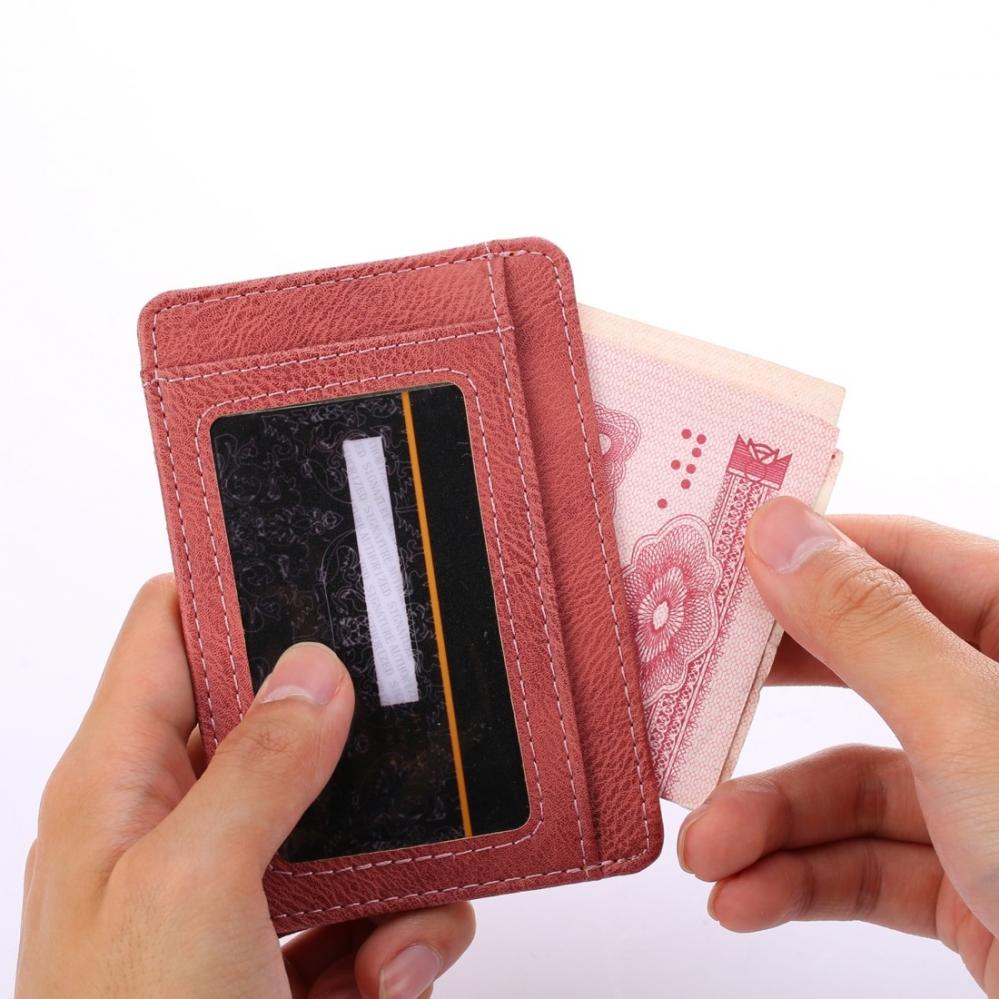 Plånbok med RFID-skydd och plats för ID-kort/ kreditkort