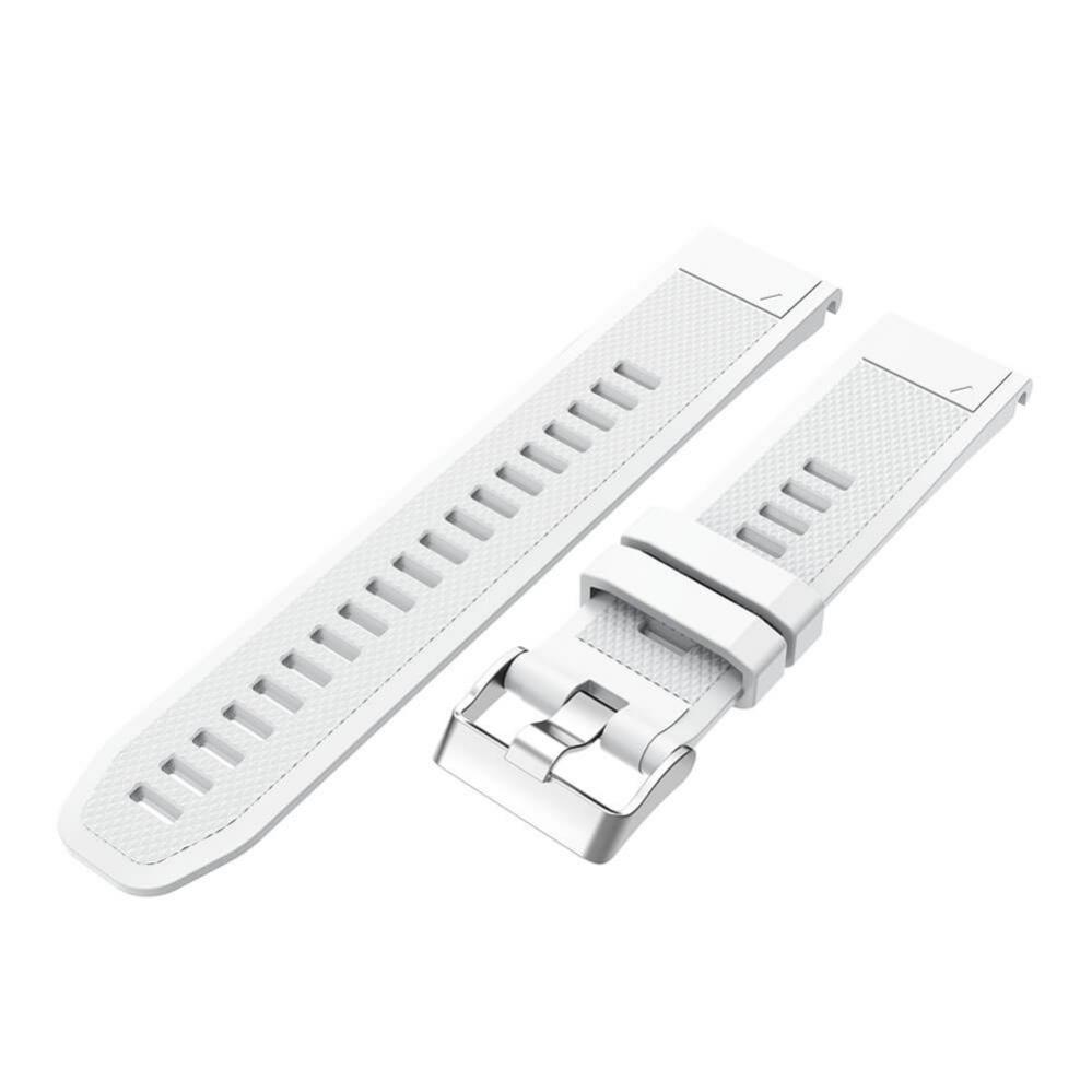 Silikonarmband Vit mönster för Garmin Fenix 5/5Pro/6/6Pro