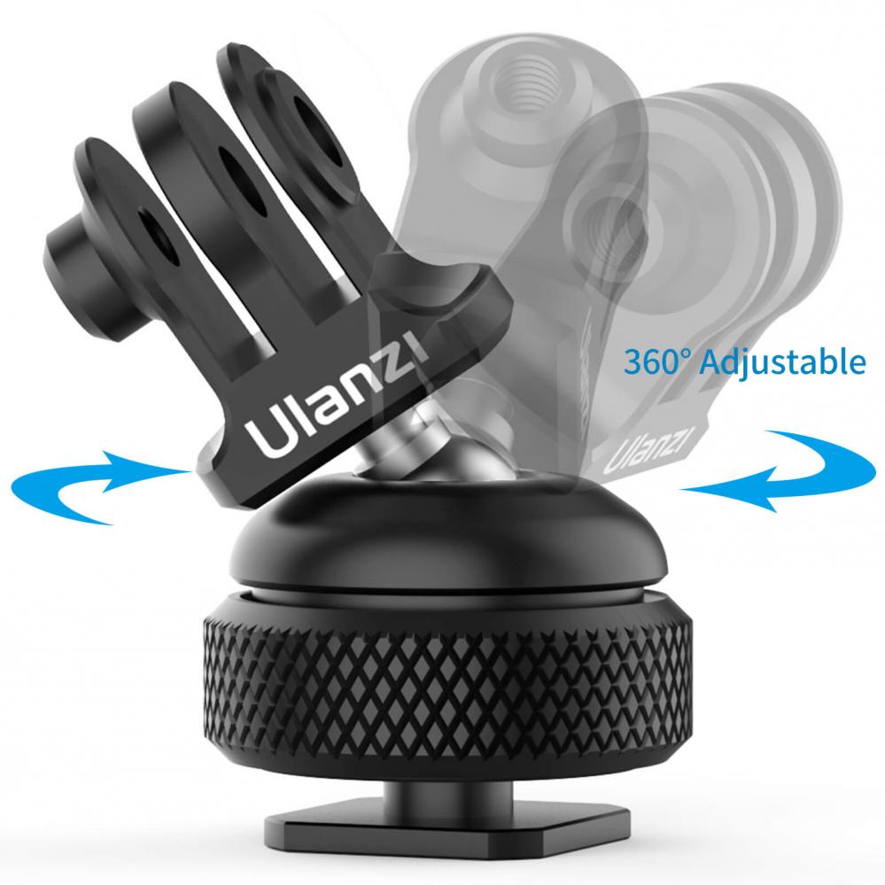 Ulanzi GP-6 Universal Blixtskofäste av metall för actionkameror