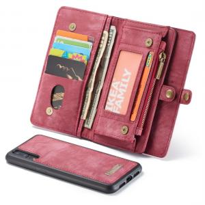  CaseMe Plånboksfodral med magnetskal för Huawei P20 Pro Röd