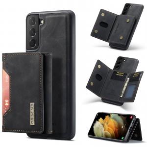  DG.MING 2 i 1 Vikbar plånbok & magnetiskt skal för Samsung Galaxy S21 5G