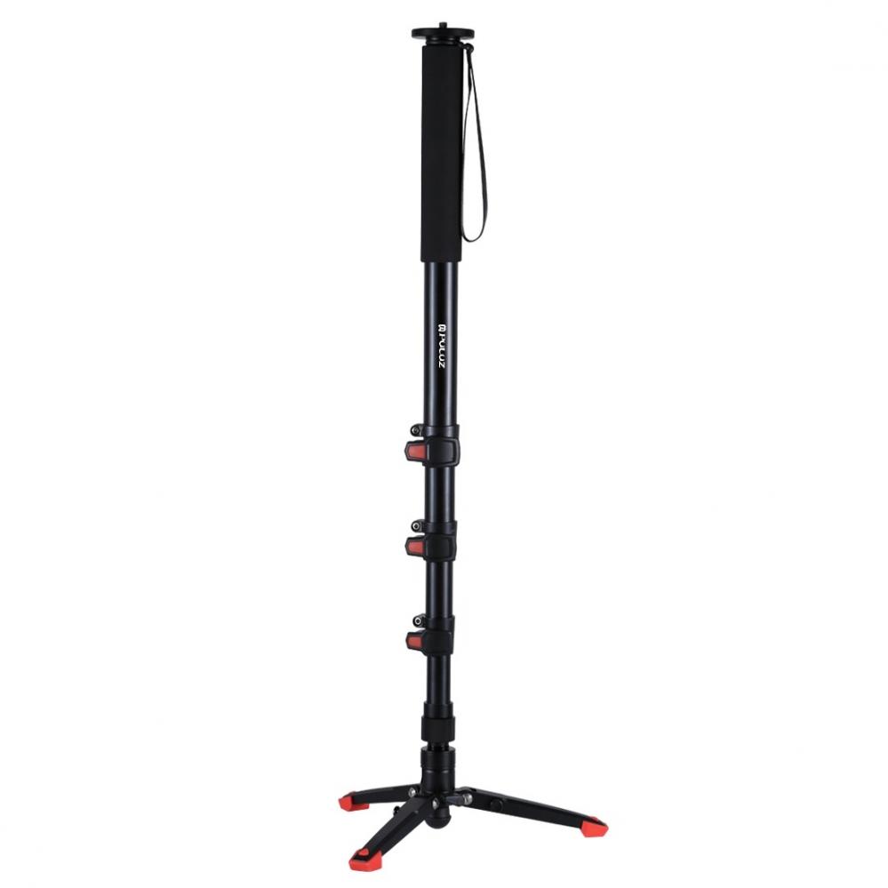  Puluz Enbensstativ sjlvstende monopod med stdben 185cm