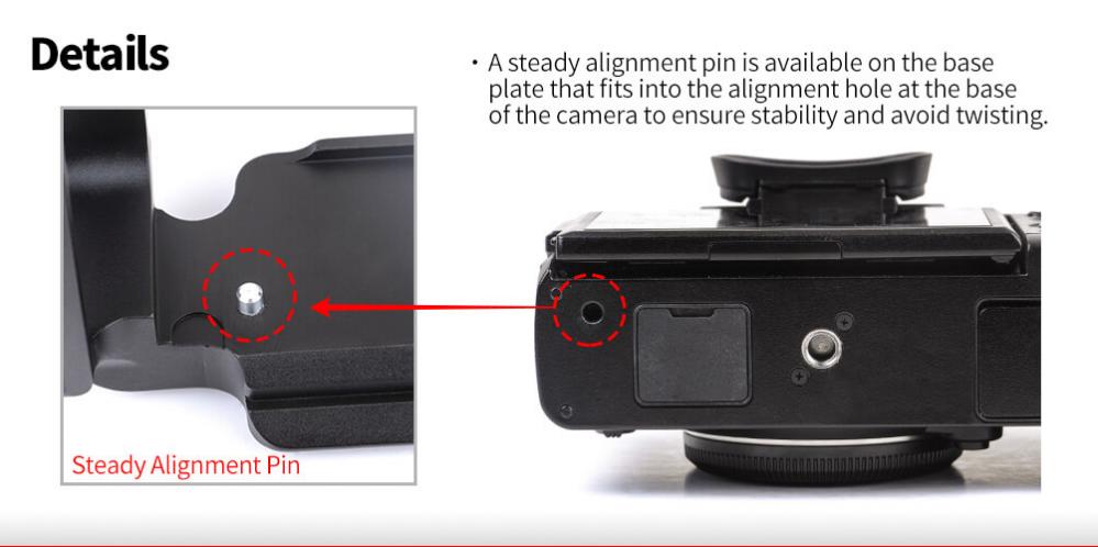  Sunwayfoto L-Bracket fr Fujifilm X-T3