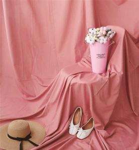  Rosa bakgrund 2x2.4m för fotografering i fotostudion av polyester