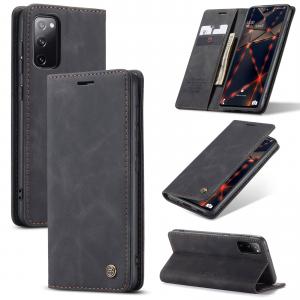  Plånboksfodral Svart med kortplats för Samsung Galaxy S20 FE - CaseMe