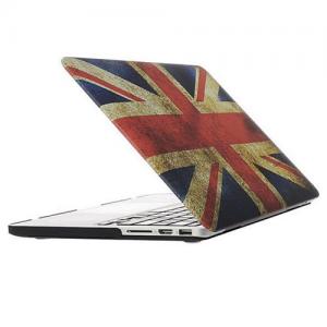  Skal för Macbook Pro Retina Storbritanniens flagga 15.4-tum