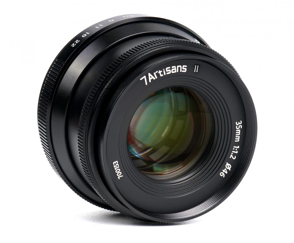  7Artisans 35mm f/1.2 Mark II objektiv APS-C fr Sony E