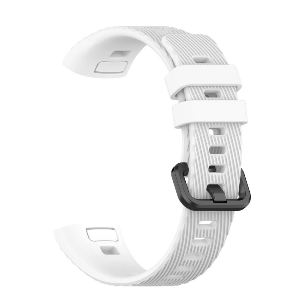  Armband fr Huawei Band 3 Pro/ 4 Pro Vit silikon
