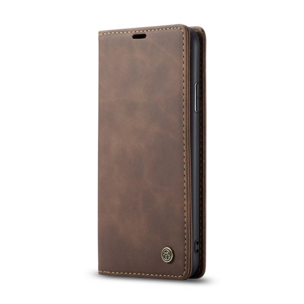 Plånboksfodral med kortplats för iPhone 11 Pro Max Brun - CaseMe