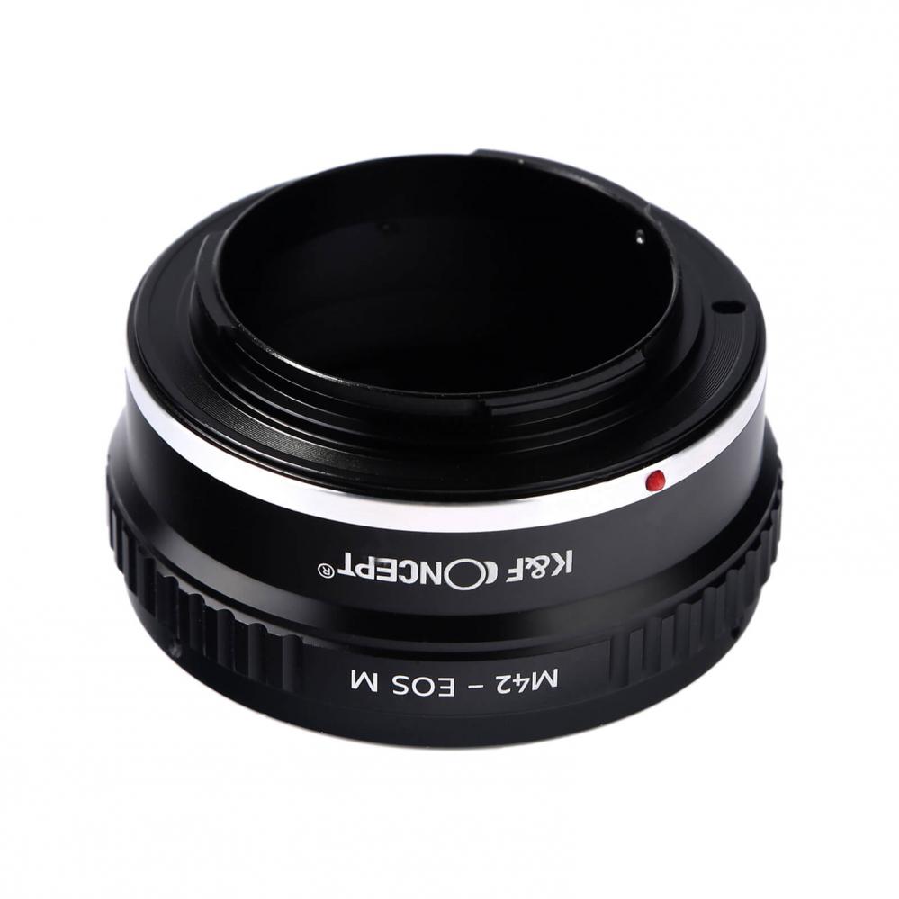 K&F Objektivadapter till M42 objektiv för Canon EOS M kamerahus