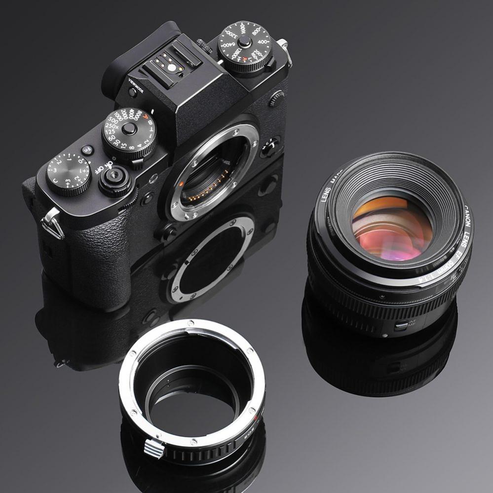  K&F Concept Objektivadapter till Canon EF/EF-S objektiv fr Fujifilm X kamerahus