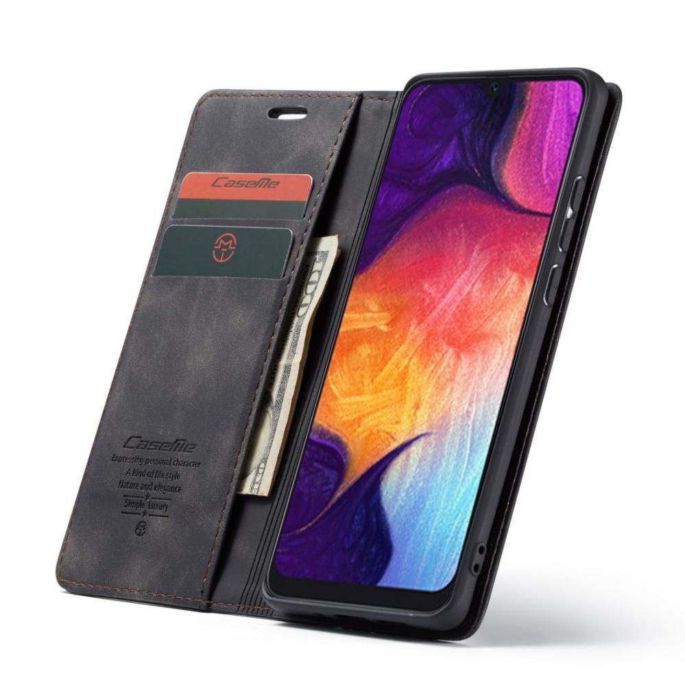  CaseMe Plnboksfodral med kortplats fr Galaxy A50