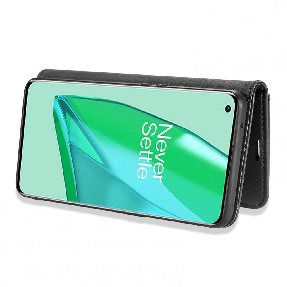  DG.MING Plånboksfodral med magnetskal för OnePlus 9 Pro Brun