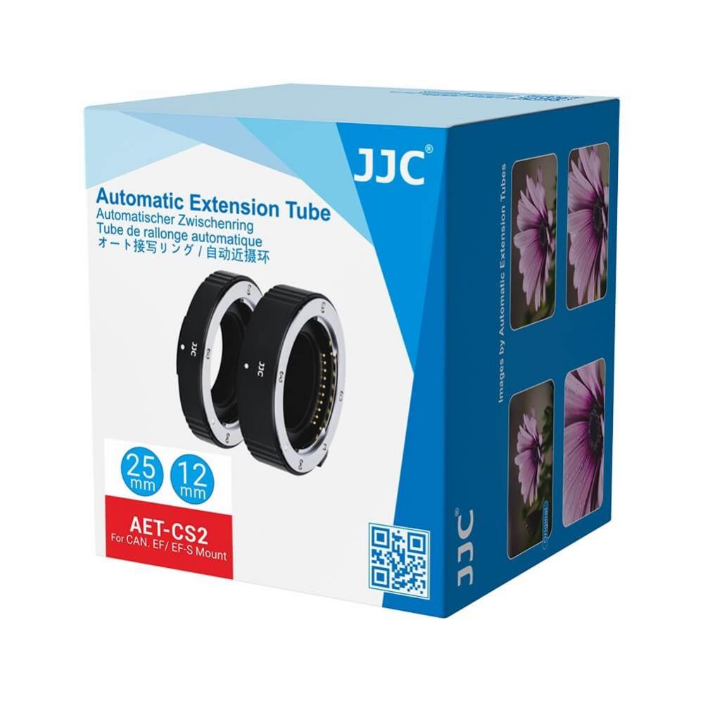  JJC AET-CS2 Mellanringar automatisk 12mm 25mm fr Canon EOS