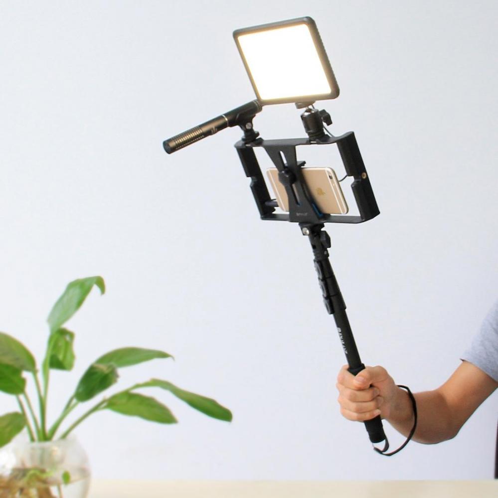 Puluz Video-Rig för iPhone, Galaxy & mobiler