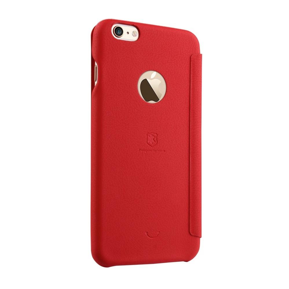 Lenuo Flipfodral för iPhone 6 Plus /6s Plus - Röd
