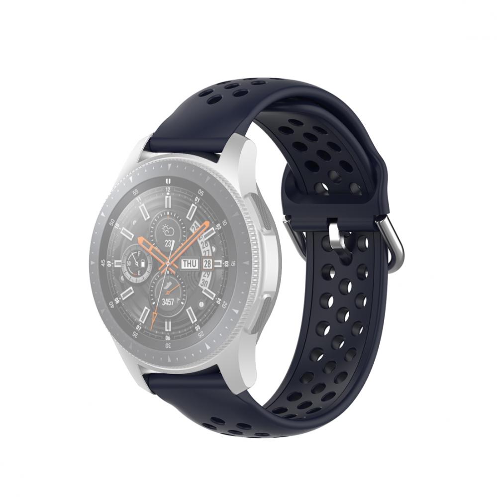 Silikonarmband för Smartwatch Svart 22mm Universal modell