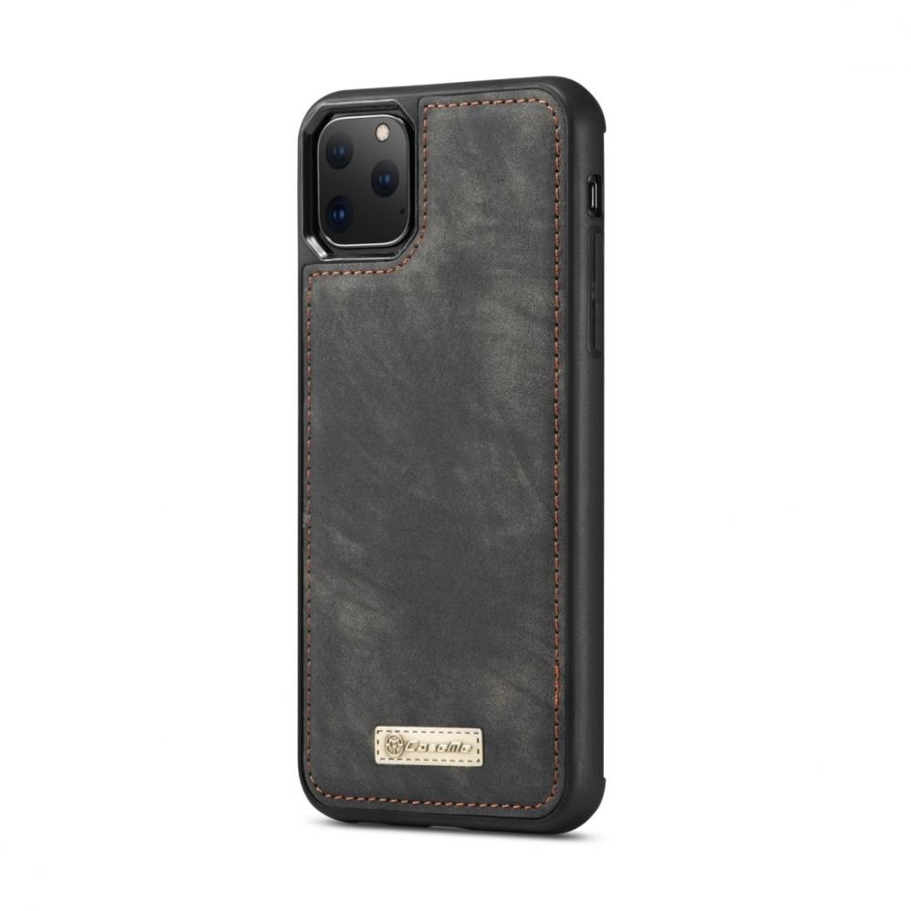 Plånboksfodral med magnetskal för iPhone 11 Pro Max Grå - CaseMe