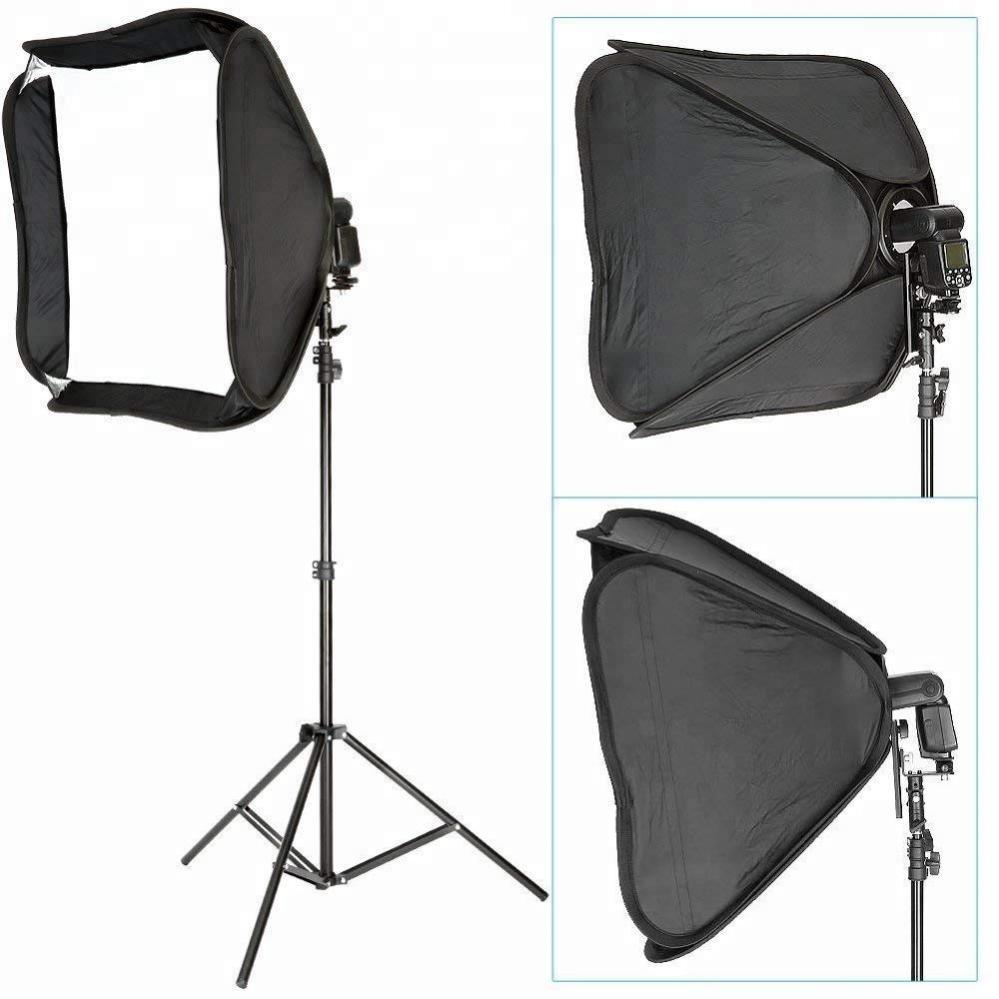  Portabel softbox med blixtfste fr speedlights