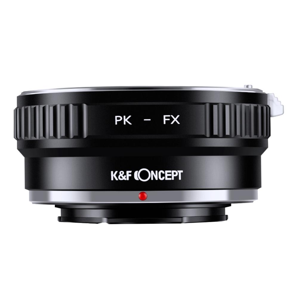  K&F Concept Objektivadapter till Pentax K objektiv fr Fujifilm X kamerahus