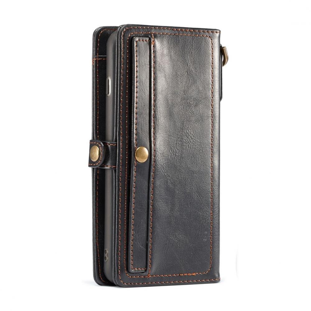 Plånboksfodral med magnetskal för iPhone 6/6S Svart - CaseMe