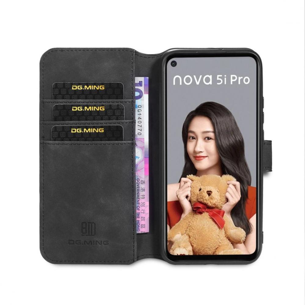  DG.MING Plnboksfodral fr Huawei Nova 5i Pro / Mate 30 Lite stilren design