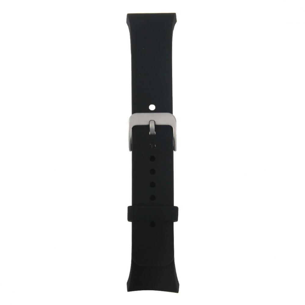 Silikonarmband Svart för Samsung Gear S2/S2 Sport