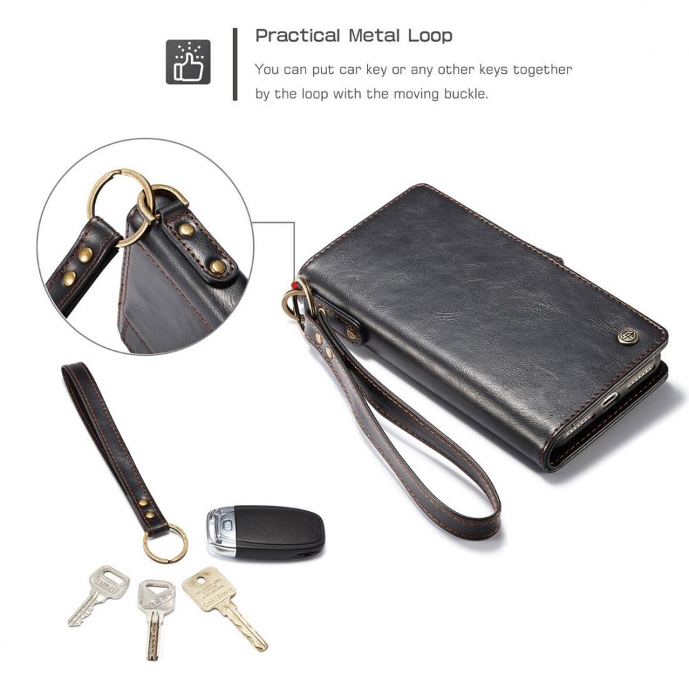 CaseMe Plånboksfodral med magnetskal för iPhone 6 Plus /6S Plus - CaseMe