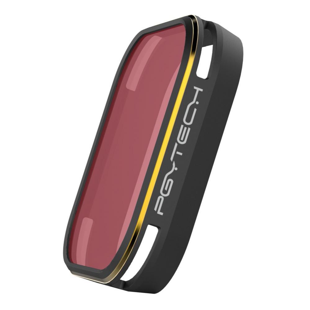PGYTECH Dykfilter (3 i 1) snorkelkit för GOPRO Hero 5: Orange, Röd, Magenta