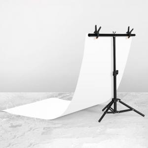 Bakgrundsstativ i T-form 70x75cm för minibakgrunder med 2st klämmor