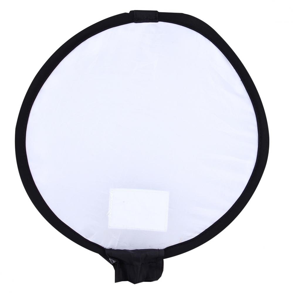 Softbox 30 cm Vit/Svart för kamerablixt