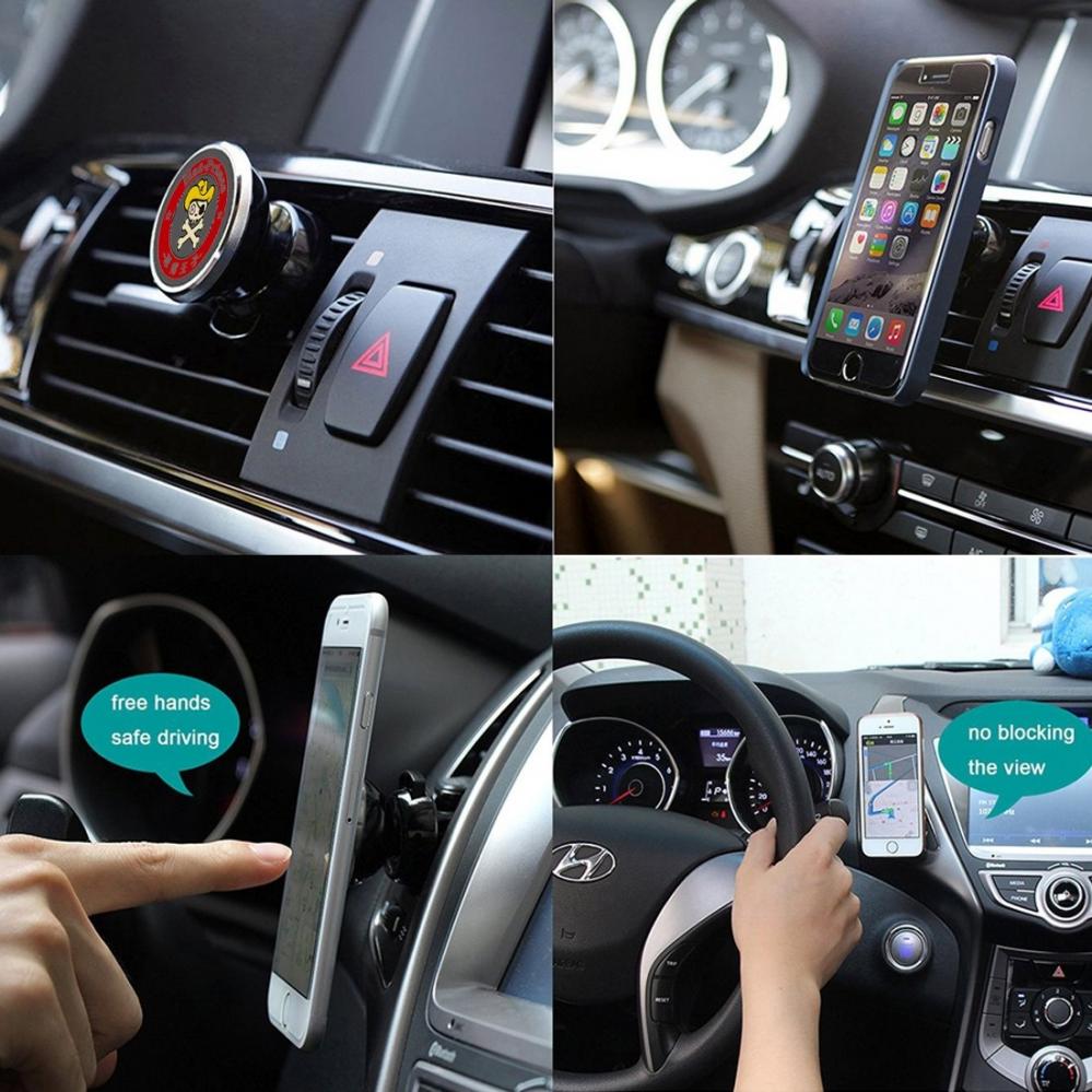  ENKAY 360 graders mobilhållare som fästes i bilens ventilationsgaller