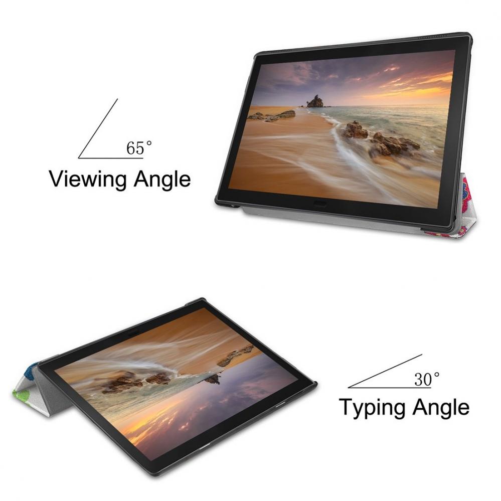 Fodral för Lenovo Tab E10 X104 - Fjärilsmönster