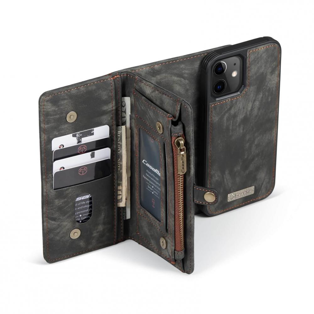 Plånboksfodral med magnetskal för iPhone 12 Mini - CaseMe