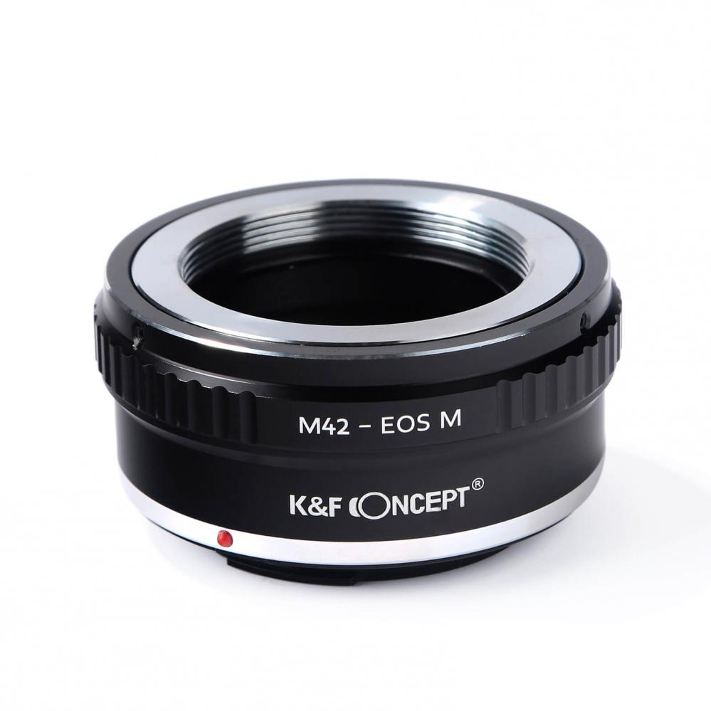 K&F Objektivadapter till M42 objektiv för Canon EOS M kamerahus