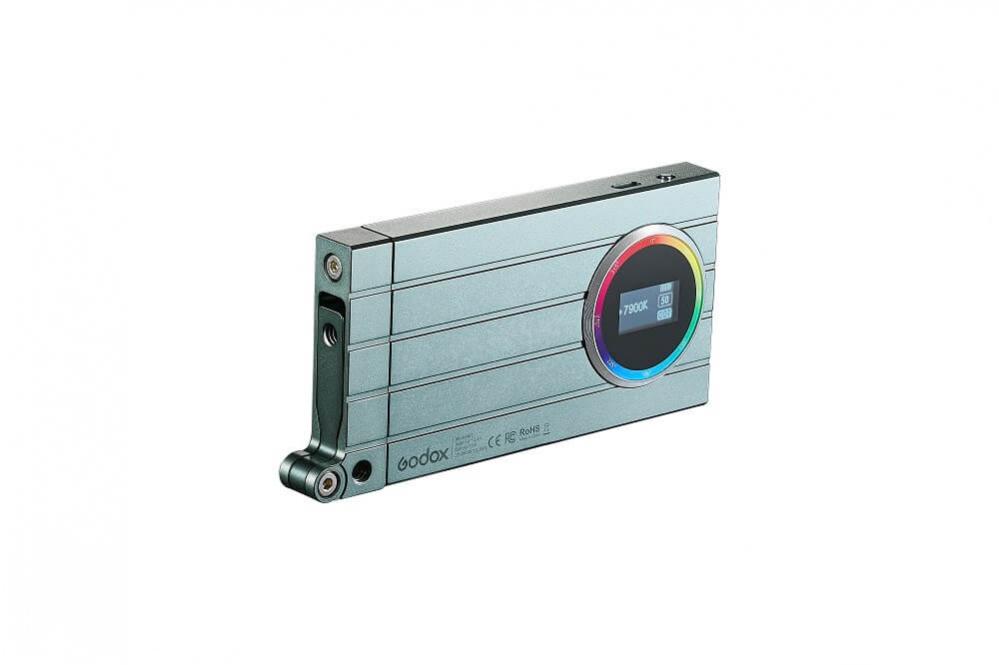  Godox RGB Led-Panel M1 för kamera med justerbart fäste & tydlig display