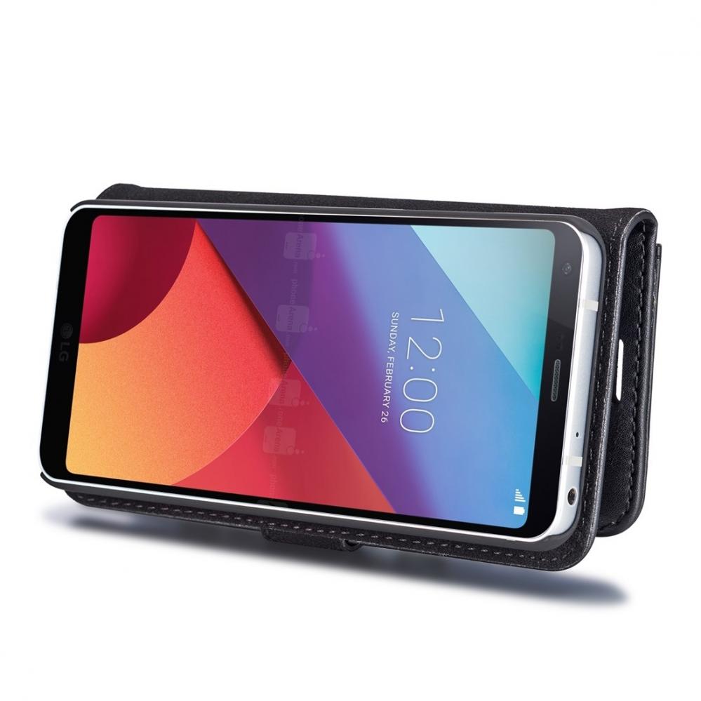 Plånboksfodral med magnetskal för LG G6 - DG.MING