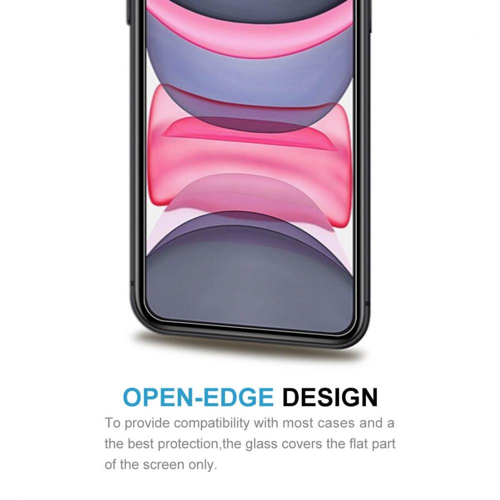 Skärmskydd för iPhone 11/XR av härdat glas