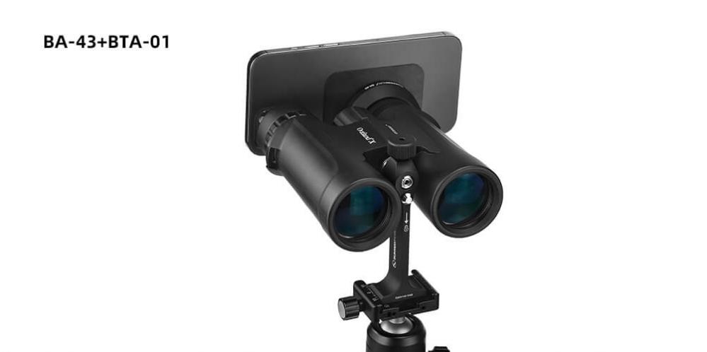 SUNWAYFOTO SPA-3060 mobiele telefoonadapter voor verrekijkers