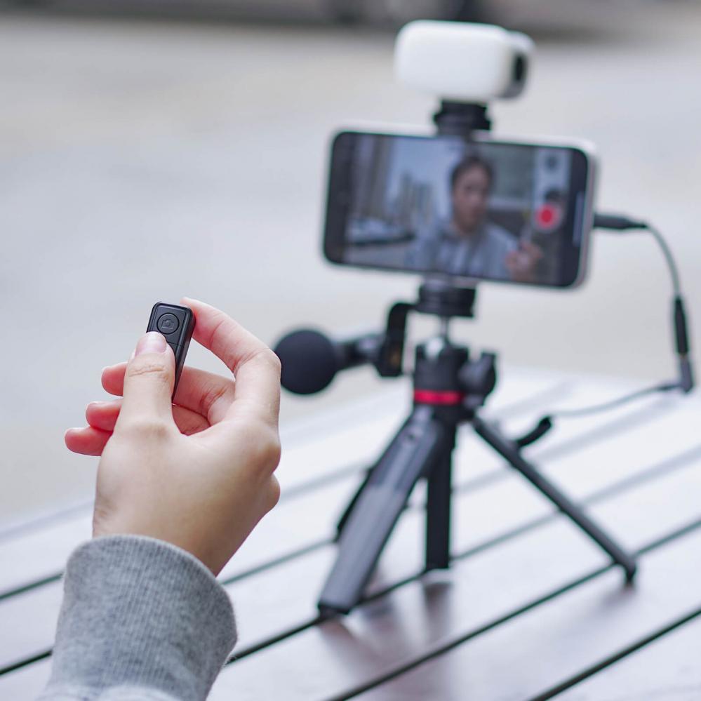  Ulanzi Smartphone Stativ-kit fr vlog-inspelning med Bluetooth fjrr